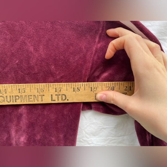 Adidas retro velour track suit striped - Picture 4 of 16